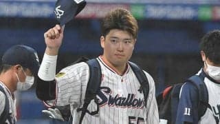 大谷翔平の出場試合でも55号村上宗隆が話題に　解説絶賛「左中間方向へもパワーある」
