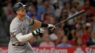 【MLB】ジャッジ、6試合ぶり56号同点ソロ　大谷翔平と熾烈MVP争い、リーグ記録にあと5本