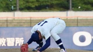 [硬式野球] 細野痛恨の押し出しで今季初黒星　打線も２安打と次に不安残す