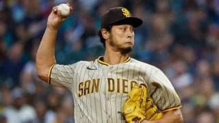 【MLB】ダルビッシュ、8回2安打無失点で10年ぶり14勝　メジャー通算93勝でNPB時代に並ぶ