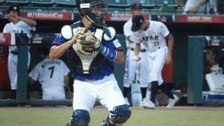 U18W杯で日台の捕手が強肩対決！　“低空飛行”の爆肩に主催者も「ドンピシャだ」