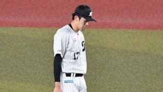 ロッテ佐々木朗希、プロ初の先頭打者弾を許す　木村に2球目の直球を中越えに運ばれる