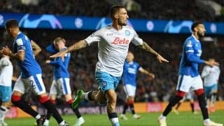 ナポリが後半の3発で10人レンジャーズを撃破、2連勝スタート《CL》