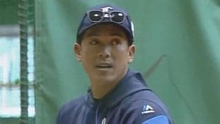 松井稼頭央ヘッドに「騙された」　瞬き厳禁“幻惑キャッチ”が100万再生の反響