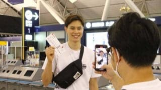 髙橋藍が出国　2年目のイタリア挑戦へ