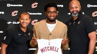 キャブズの入団会見に臨んだミッチェル「僕らは何か特別なことができるかもしれない」