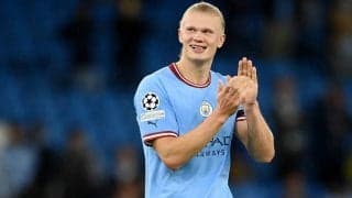 「身体能力お化け」ハーランドの“規格外”なジャンピングボレー弾が話題沸騰！「こんなこともできるんか」