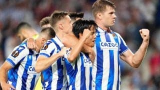 途中出場の久保が決勝点をアシスト！ソシエダが連勝でグループ首位に浮上《EL》