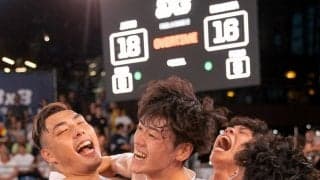 3x3男子日本代表、2連勝でネーションズリーグファイナル2022の8強入り - 3x3女子U21日本代表とともに9.16（金）準々決勝