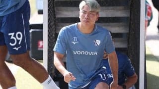 「夢に向かって突き進むだけ」右ヒザ内側じん帯断裂の浅野拓磨が笑顔で意気込み、代表仲間やファンもエール「間に合いますように」