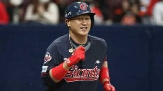 130kg元オリ強打者、韓国で実現した“夢の巨漢対面”に米反響「あなたより大きいの？」