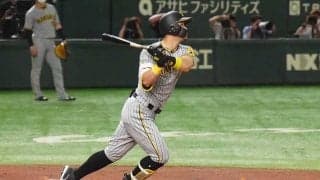 「打球速すぎて見えなかった」　佐藤輝の外野手いらぬ“完璧弾”が「観ててびっくり」