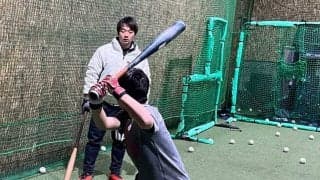 元大阪桐蔭主将が伝える打撃の極意　少年野球の子どもへ「構え方で8～9割決まる」