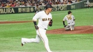 被弾の投手が「瞬間に崩れ落ちる」　中田翔の鬼気迫る“完全無欠弾”が「打球エグ」