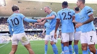 シティが10人ウルブスに3発完勝！　グリーリッシュ開始55秒弾にハーランドが公式戦7戦連発《プレミアリーグ》