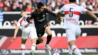 「気分が良い」1G1Aの鎌田大地がシュツットガルト戦勝利を喜ぶ「得点を決めてまたフレッシュに」