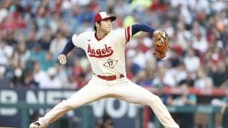 【MLB】大谷翔平、無失点投球・フェン直二塁打・超美技と大車輪の活躍で13勝目　「何でもできる」と公式サイトも絶賛