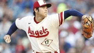 大谷翔平が７回無失点の１３勝目、“Ｗ規定クリア”まで「14」イニングに！「ショウヘイは守備も巧いことが判明」とライナー好捕にアナリストが注目