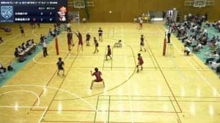 関西大学バレーボール連盟 男子1部秋季リーグ戦 Bコート【見逃し配信】