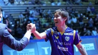丹羽孝希が魅せた！ぶっつけ本番のバックサーブで張本智和に初勝利【卓球 Tリーグ】