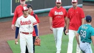 【MLB】大谷翔平、投げ合う敵投手に「神対応発動」　試合前に送った“合図”が「人たらし」