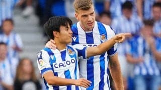 久保が先制点アシスト、ソシエダがエスパニョールに逃げ切り勝利で白星取り戻す《ラ・リーガ》