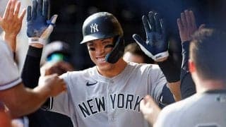 【MLB】ジャッジ、逆転3冠王へわずか1厘差　マルチHRで60号に王手、4安打固め打ち