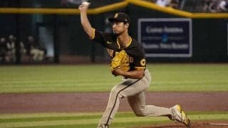 【MLB】ダルビッシュ、15勝目の権利持って降板　6回1安打無失点、リーグトップ23度目QS