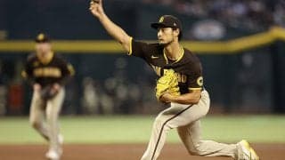 【MLB】ダルビッシュ有、6回1安打無失点の快投で15勝目　5連勝でメジャー自己最多に王手