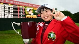 尾関彩美悠「最後まで絶対に諦めずに回ろうと決めていた」　川崎春香の優勝も刺激に