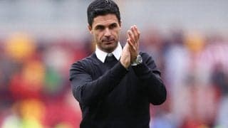 「昨日はイライラ」首位陥落から勝利で再浮上のアーセナル、アルテタ監督は内容を評価「本当に満足している」