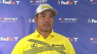 松山英樹、7アンダーに「不思議な感じ」　プレジデンツ杯は「チームを引っ張っていけるように」