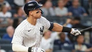 【MLB】ジャッジ、2戦連発60号で61年ぶりリーグ記録王手　ルースに並んだ、ついに3冠王