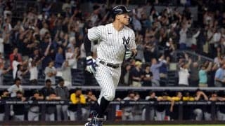 ジャッジ遂に60号！　豪快131m弾でNY熱狂、6人目大台に米記者「ルースの領域に到達」