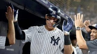 60号到達ジャッジ、ルースら偉大な先人に敬意表れた“6秒の沈黙”「本当に誇らしい」