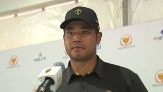 松山英樹が打倒米国選抜に意欲「個人個人が力を出せればチャンスはある」