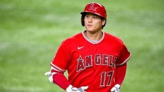 大谷翔平、先制2ラン同僚を迎え入れた表情に日米注目「ナイス」「2人とも嬉しそう」