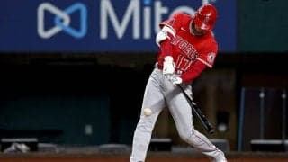 【MLB】大谷翔平、2試合ぶりマルチもエ軍逆転負け　痛烈右前打＆快足内野安打で7戦連続安打