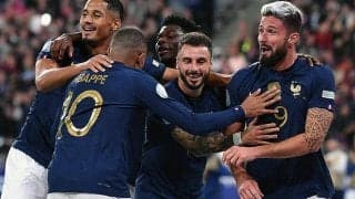 ムバッペ＆ジルー弾のフランスがオーストリアに完勝！　5戦目の初勝利で3位浮上《UNL》