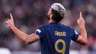 最年長ゴールのジルーをデシャンも喝采　「彼はW杯に出ようと全力」