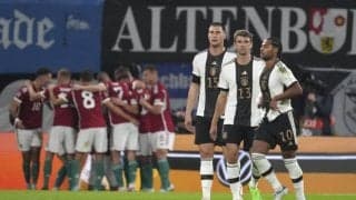 ｢ゴールがまさに澤穂希｣! ヒールゴールでハンガリー代表が日本代表とW杯で同組のドイツ代表に金星! ハンス・フリック体制に初黒星をつける｢スーパーゴール｣