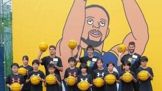 【NBA】国内初の屋外常設バスケ空間「カリーコート天王洲アイル」が24日、オープン