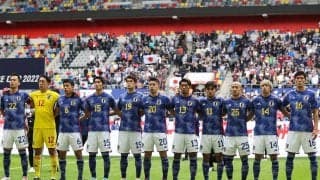 「傑出している」角度や露出で印象変わる！日本代表新ユニに米メディア着目、舞い上がる折り鶴模様がくっきり「最高のキット」