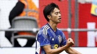 三笘薫、米国の息の根止めた“ヌルヌル”ドリブル弾に米実況脱帽「GKは触るのも不可能」