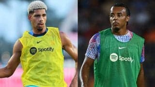 バルサ両CBが代表戦で負傷…クンデは大腿二頭筋損傷、アラウホは内転筋腱の剥離