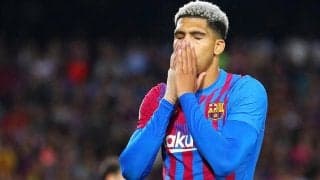 代表戦で負傷のアラウホ、手術の場合はW杯欠場へ