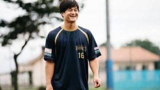 人気芸人が雑草だらけのブルペンで練習　ティモンディ高岸が激白、プロ挑戦の“真意”