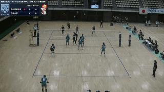 関東大学バレーボール連盟 女子1部秋季リーグ戦 Bコート【見逃し配信】