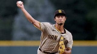 【MLB】ダルビッシュ、10年ぶり自己最多16勝　6回2失点8Kで6連勝、リーグトップ24度目QS