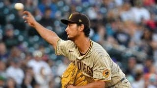 ダルビッシュ、初回先頭被弾から自己最多タイの16勝目　米記者称賛「活躍は目を見張る」